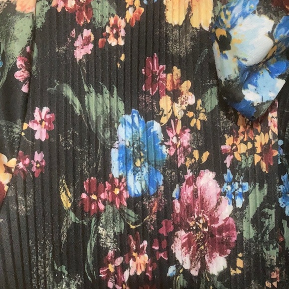 Vintage floral blouse - Picture 6 of 7